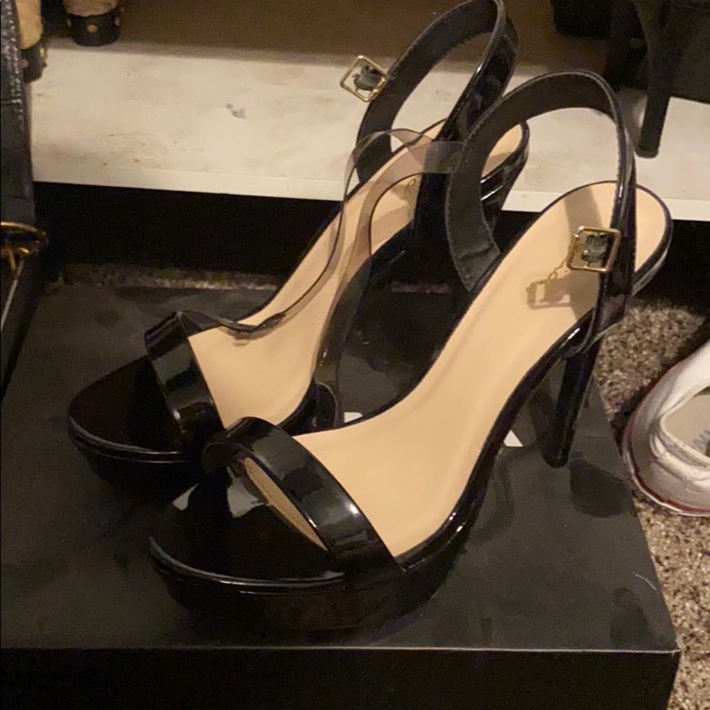 Black heels